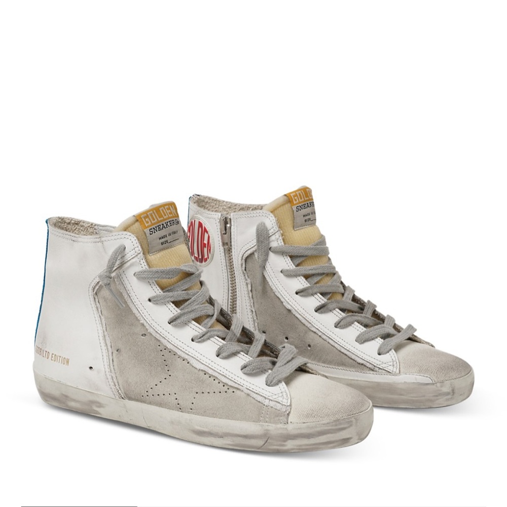 Golden Goose Deluxe Brand Women's Francy High Top Sneakers - limited edition